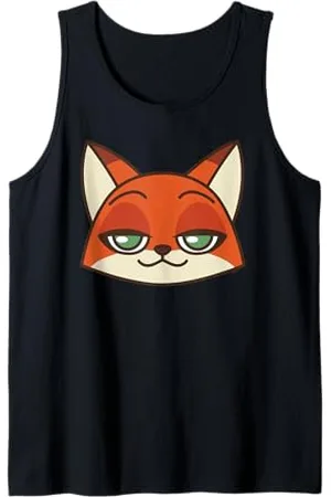 Disney Zootopia Nick Wilde Cute Kawaii Big Face Costume Canotta