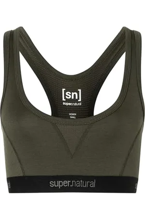 Supernatural W Tundra220-Reggiseno Semplice Reggiseno Sportivo, Opaco, , L Donna