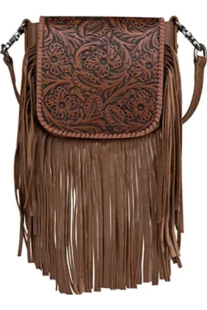 Montana West Borse occidentali per le donne borsa a tracolla frange borsa vintage in pelle Boho borsa messenger borse
