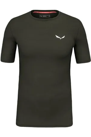 Salewa Cristallo Warm Amr M T-SRT. Maglietta a Maniche Corte, , XL Uomo