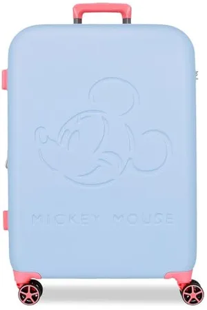 Disney Mickey Crazy Trip Valigia media 44,5 x 65 x 26 cm Rigido 3,86 kg Chiusura TSA ABS 3,86 kg 75,21 L estensibile, , Taglia unica, Valigia media