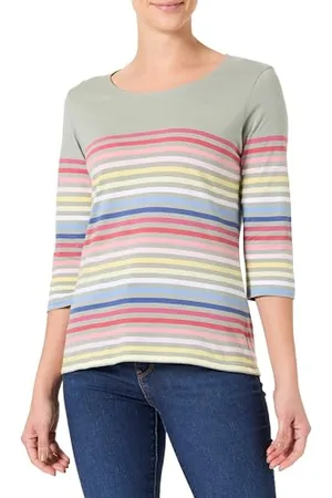 Armor.lux Armor Lux Marinière Légère 10 Couleurs À Manches 3/4 et col Bateau Femme Maglione, , M Donna