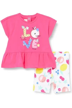 chicco Completo 2 Pezzi: Maglietta e Leggings a Pinocchietto, Neonata