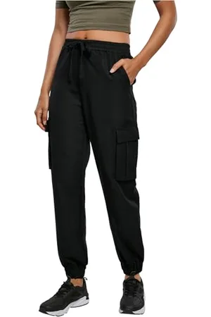 Urban classics Tb3434-ladies Viscose Twill Cargo Pants Pantaloni Eleganti, , M Donna