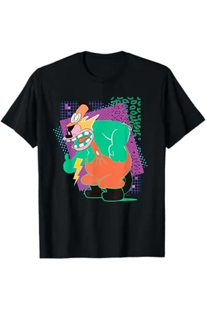 Disney Villains Peg-Leg Pete Retro ‘90s Vivid Colors Maglietta