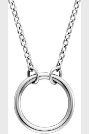 Engelsrufer Collana da donna in Sterling 925, chiusura a moschettone, lunghezza: 42 + 4 cm, 50 cm, sterling, Nessuna pietra preziosa