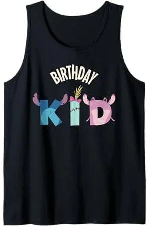 Disney Lilo & Stitch "Birthday Kid" Matching Birthday Party Canotta