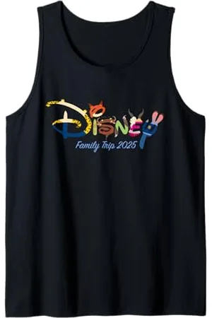 Disney "Family Trip 2025" Zootopia Logo Matching Vacation Canotta