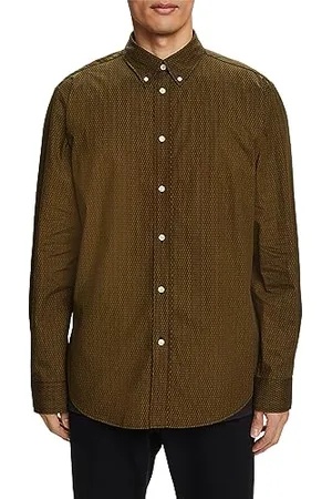 ESPRIT 073EO2F304, Camicia Uomo, 355/DARK