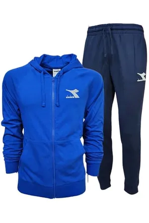 Diadora Tracksuit HD FZ Core Tuta con Cappuccio ed allaciatura Full Zip, , Regular Uomo