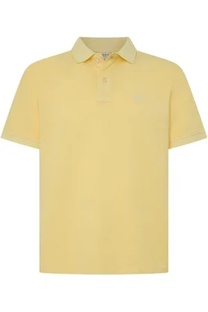 Pepe Jeans New Oliver Gd, Polo a maniche corte Uomo, Yellow (Misted Yellow), XXL