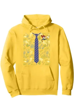 Disney Zootopia Nick Wilde Shirt and Tie Costume Felpa con Cappuccio