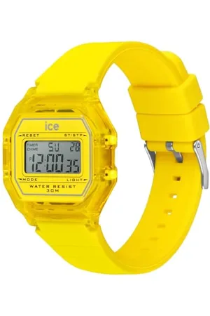 Ice-Watch ICE digit retro Electric yellow - Orologio da Donna con Cinturino in silicone - 022891 (Small)