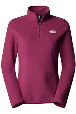 The North Face NF0A855M6EO W 100 Glacier 1/4 Zip - EU Maglia Lunga Donna Taglia XS