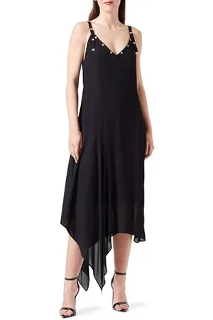 Pinko ANNONA Abito Crepe DE Chine Vintage Vestito da Cocktail, , 40 Donna