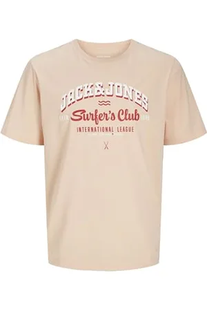 JACK & JONES JACK&JONES PLUS Jjelogo Tee SS O-Neck 2 col Aw24 S Pls T-Shirt, , 6XL Uomo