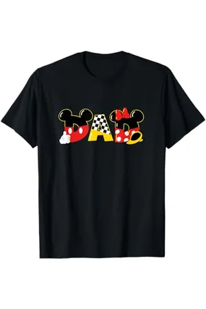 Disney Mickey Mouse & Minnie Mouse Dad Father’s Day Birthday Maglietta