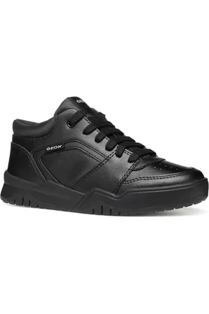 Geox J Perth Boy A, Scarpe da Ginnastica, Black, 31 EU