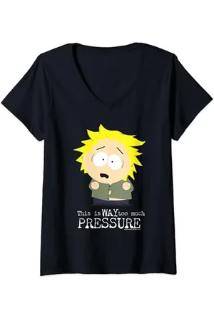 South Park Tweek Tweak Too Much Pressure Maglietta con Collo a V