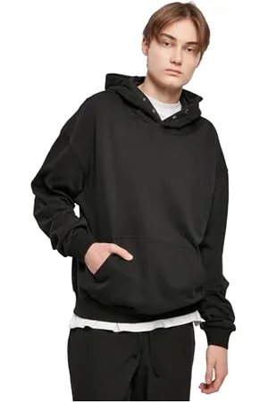 Urban classics Snap Hoodie Felpa con Cappuccio, , 5XL Uomo