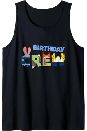 Disney Zootopia "Birthday Crew" Characters Party Matching Canotta