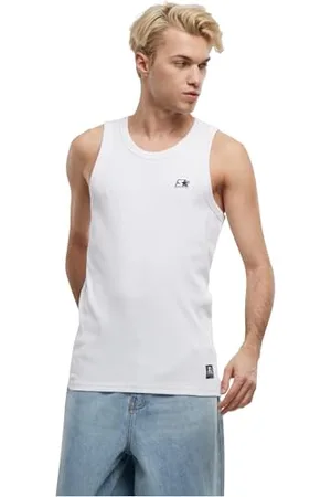 STARTER BLACK LABEL St430-starter Rib Tank Top T-Shirt, , XL Uomo
