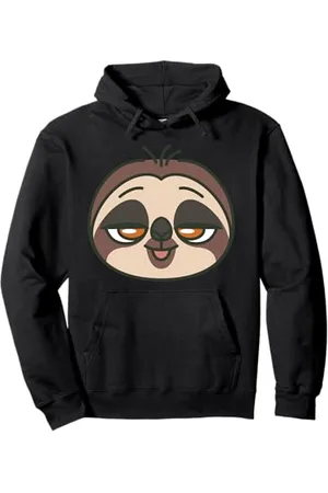 Disney Zootopia Flash the Sloth Cute Kawaii Big Face Costume Felpa con Cappuccio