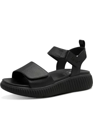 Jana Damen Flache Sandale Vegan, Bassi Donna, , 41 EU