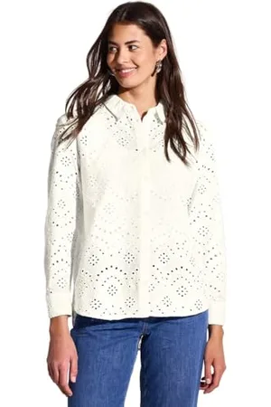 Street one A345390 Camicia con Ricamo Traforato, , 52 Donna