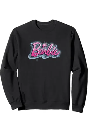 Barbie Logo aerografo Felpa