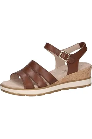 Caprice Damen 9-28711-44, Sandali con Zeppa Donna, , 41 EU