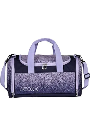 NEOXX Borsa sportiva Champ Glitterally Perfect - Borsa in bottiglie in PET riciclate - spazioso scomparto principale - ideale per lo sport e la scuola - per le ragazze, , Borsa sportiva Champ