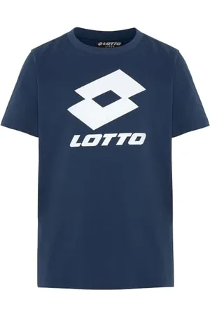 Lotto 1124002j T-Shirt, Regular Fit, , 110-116 Unisex-Bambini e Ragazzi