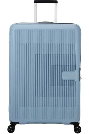 American Tourister Aerostep - Spinner L, Valigia Espandibile, 77 cm, 101.5/109 L, (Soho Grey)