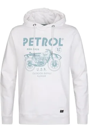 Petrol Industries Men Sweater Hooded Print Felpa, , 3XL Unisex-Adulto