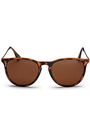 Chpo Roma Occhiali da Sole, (Turtle Brown/Brown), 53 Unisex-Adulto