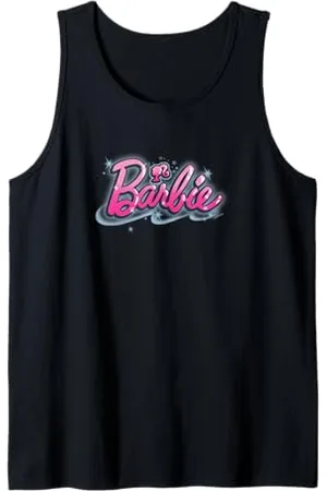 Barbie Logo aerografo Canotta