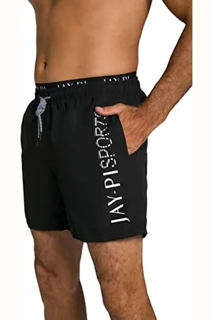 JP 1880 Jay-pi-Costume da Bagno a Pantaloncino, con Elastico in Vita Bermuda, , XXXXL Uomo