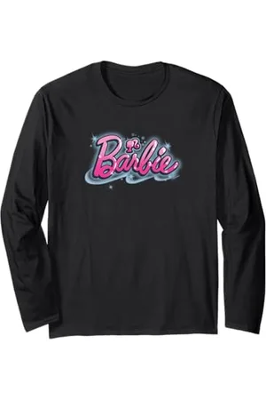 Barbie Logo aerografo Maglia a Manica