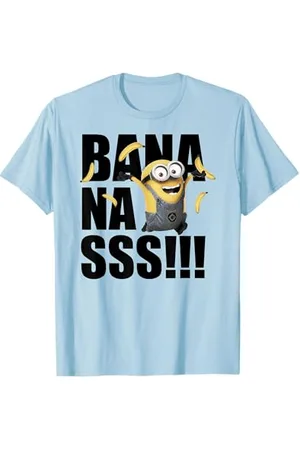 Minions Minions Dave Goes Bananas Maglietta