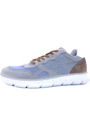IGI&CO U.Bert, Scarpe con Lacci Uomo, Grigio Scuro-Blu, 39 EU