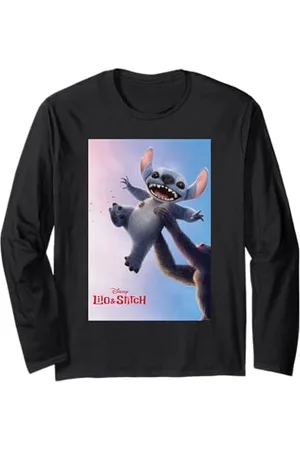 Disney Lilo & Stitch Rafiki Lifting Stitch Poster Maglia a Manica