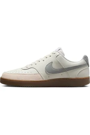 Nike Court Vision Lo, Sneaker Uomo, Sail/Lt Smoke Grey-Lt Orewood BRN-White, 45 EU