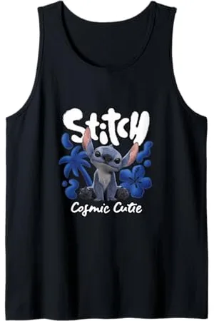 Disney Lilo & Stitch Cosmic Cutie Tropical Logo Canotta