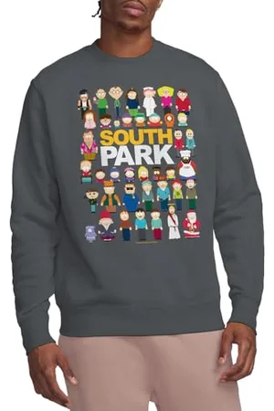 South Park Full Cast Crew Sweatshirt Maglia di Tuta, , M Unisex-Adulto