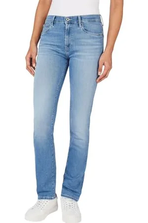 Pepe Jeans Slim vita alta PL204589, Jeans Donna, (Denim-mi6), 26W / 32L
