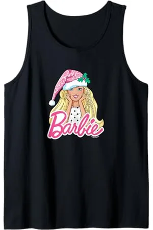 Barbie Natale - Cappello da Babbo Natale Canotta