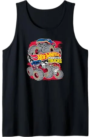 Hot Wheels Monster Trucks - Logo Canotta