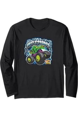 Hot Wheels Monster Truck - Skelesaurus Maglia a Manica