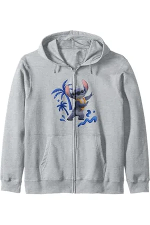 Disney Lilo & Stitch Cute Hula Dancing Stitch Felpa con Cappuccio